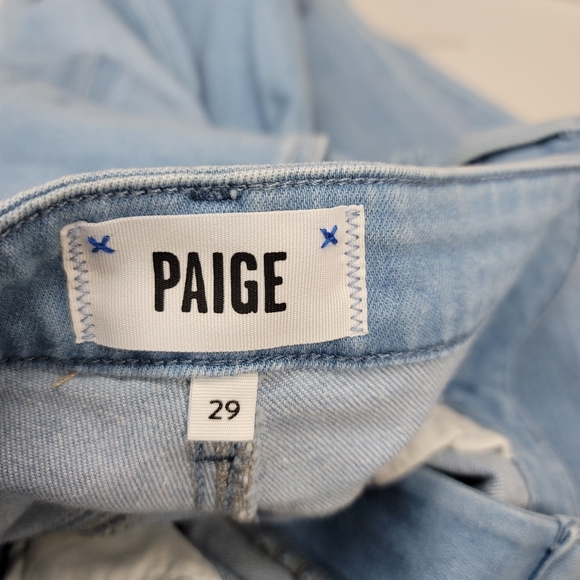 Paige Genevieve Modern High Rise Flare Jeans - Picture 11 of 16